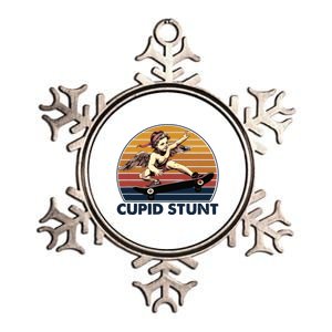 Cupid Stunt Embarrassing Metallic Star Ornament