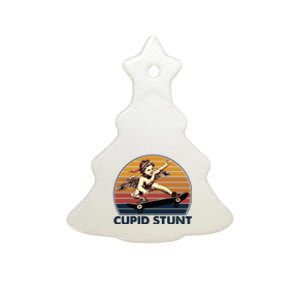 Cupid Stunt Embarrassing Ceramic Tree Ornament