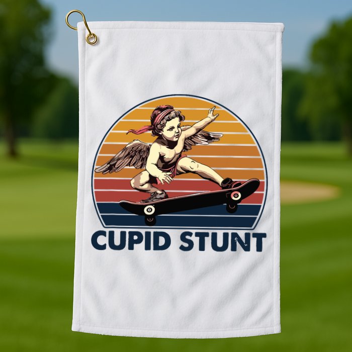 Cupid Stunt Embarrassing Golf Towel