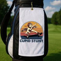 Cupid Stunt Embarrassing Golf Towel