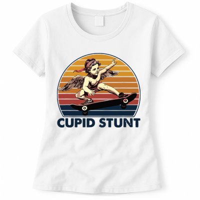 Cupid Stunt Embarrassing Womens T-Shirt