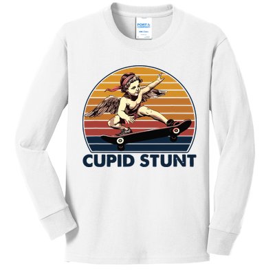 Cupid Stunt Embarrassing Kids Long Sleeve Shirt