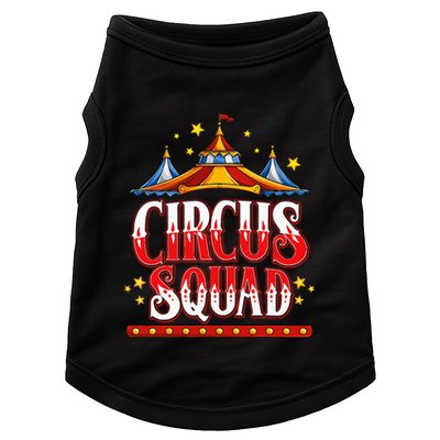 Circus Squad Event Carnival Staff Birthday Party Theme Show Doggie Tank
