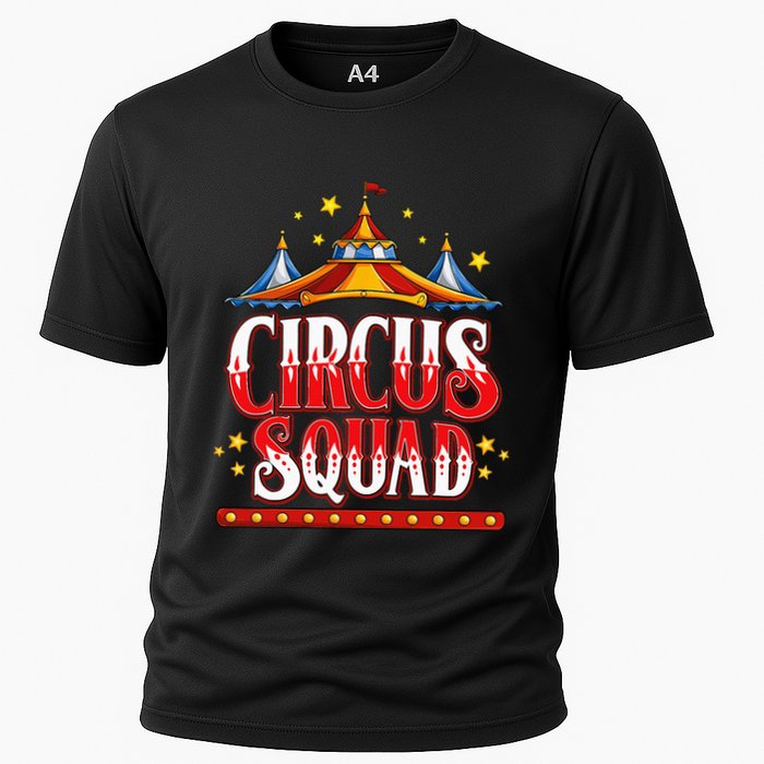 Circus Squad Event Carnival Staff Birthday Party Theme Show Cooling Performance Crew T-Shirt