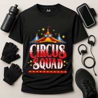 Circus Squad Event Carnival Staff Birthday Party Theme Show Cooling Performance Crew T-Shirt