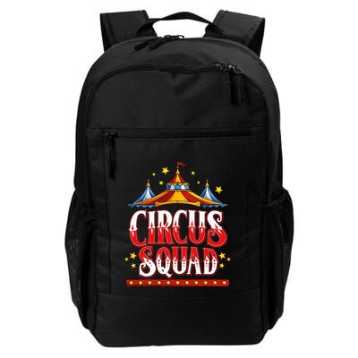 Circus Squad Event Carnival Staff Birthday Party Theme Show Backpack