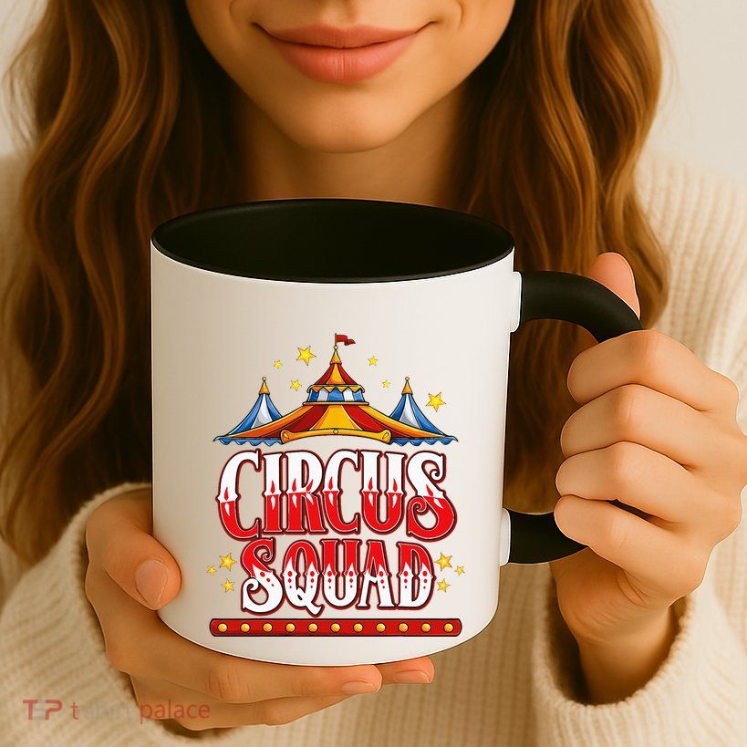 Circus Squad Event Carnival Staff Birthday Party Theme Show Mug