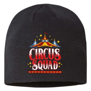 Circus Squad Event Carnival Staff Birthday Party Theme Show Sustainable Beanie