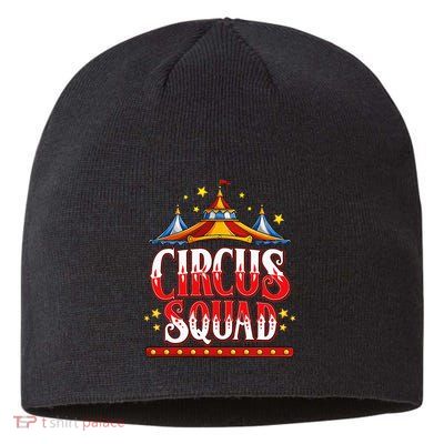Circus Squad Event Carnival Staff Birthday Party Theme Show Sustainable Beanie
