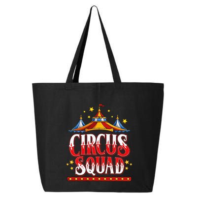 Circus Squad Event Carnival Staff Birthday Party Theme Show 25L Jumbo Tote
