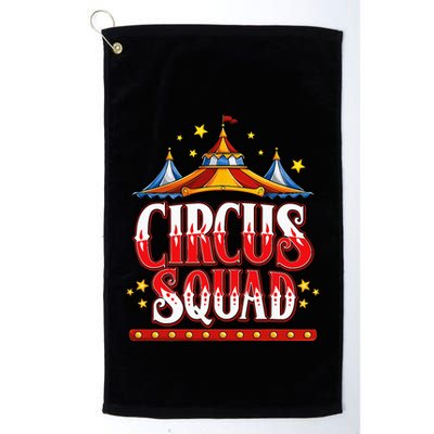 Circus Squad Event Carnival Staff Birthday Party Theme Show Golf Towel