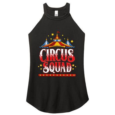 Circus Squad Event Carnival Staff Birthday Party Theme Show Women's Perfect Tri Rocker Tank