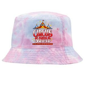 Circus Squad Event Carnival Staff Birthday Party Theme Show Tie-Dyed Bucket Hat