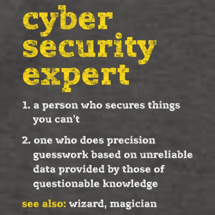 Cyber Security Expert Definition Distressed Computer Geek Gift Vector Backpack