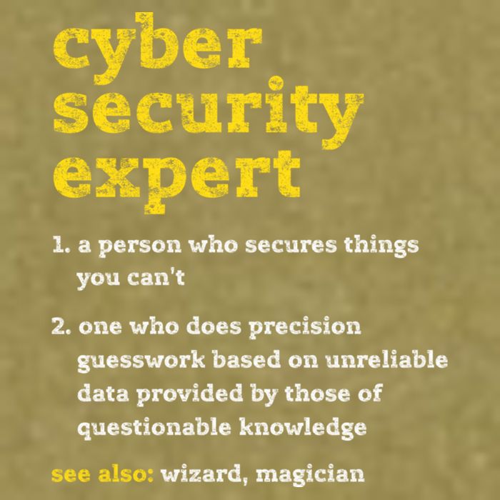 Cyber Security Expert Definition Distressed Computer Geek Gift Garment-Dyed Women's Muscle Tee