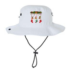 Christmas Santa Elf Reindeer Lover Guinea Pig In Xmas Socks Legacy Cool Fit Booney Bucket Hat