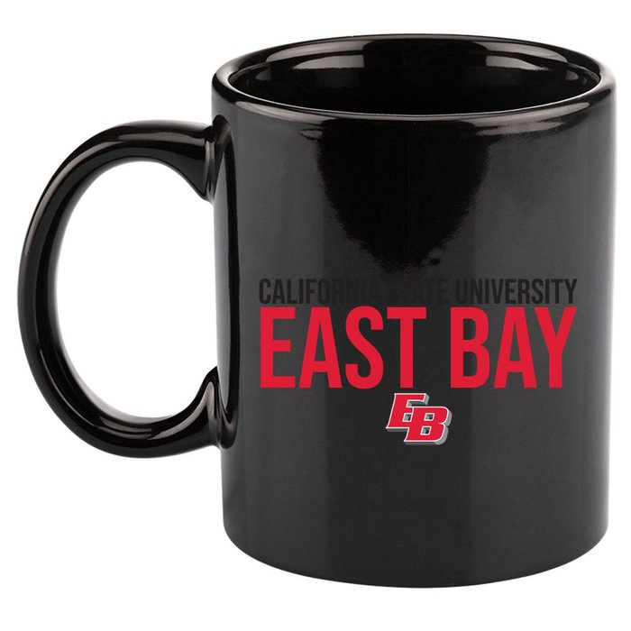 Cal State East Bay Csueb Pioneers Stacked Gift 11oz C Handle Ceramic Mug