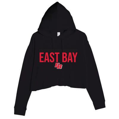 Cal State East Bay Csueb Pioneers Stacked Gift Crop Fleece Hoodie