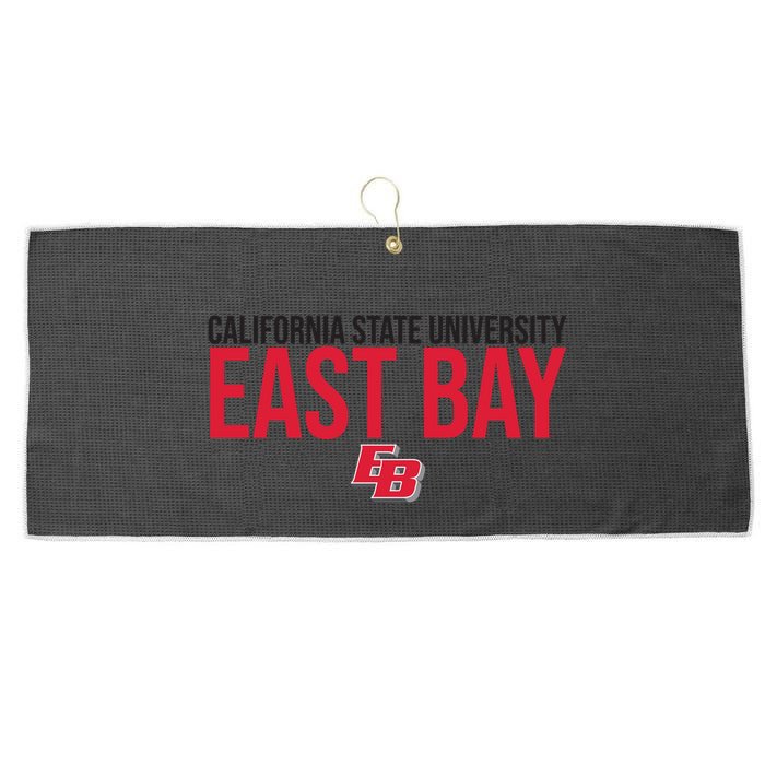 Cal State East Bay Csueb Pioneers Stacked Gift Large Microfiber Waffle Golf Towel