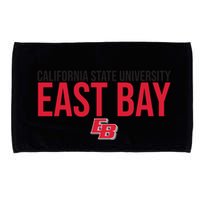 Cal State East Bay Csueb Pioneers Stacked Gift Microfiber Hand Towel