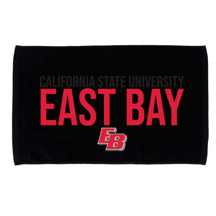 Cal State East Bay Csueb Pioneers Stacked Gift Microfiber Hand Towel