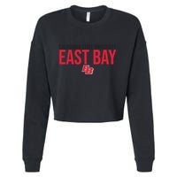 Cal State East Bay Csueb Pioneers Stacked Gift Cropped Pullover Crew