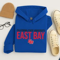 Cal State East Bay Csueb Pioneers Stacked Gift Hoodie