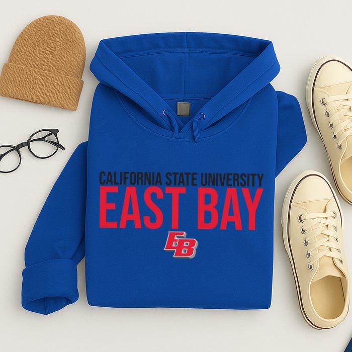 Cal State East Bay Csueb Pioneers Stacked Gift Hoodie