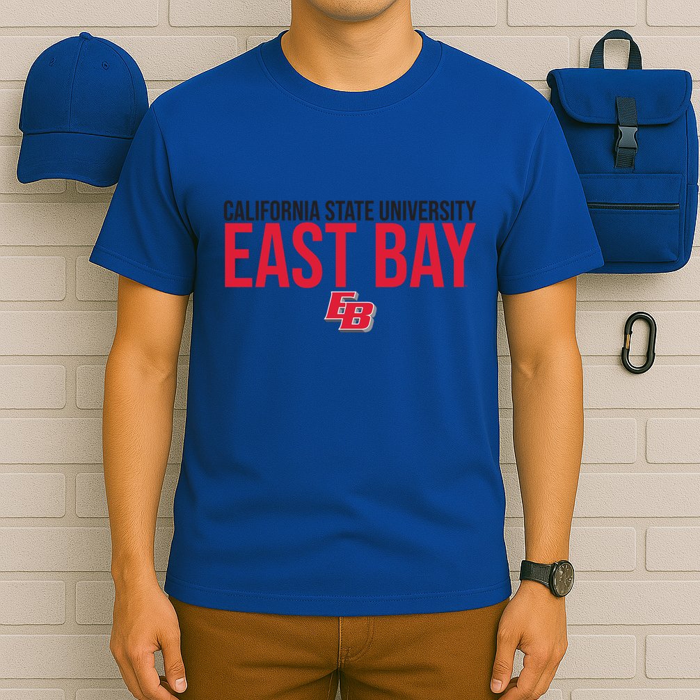 Cal State East Bay Csueb Pioneers Stacked Gift T-Shirt