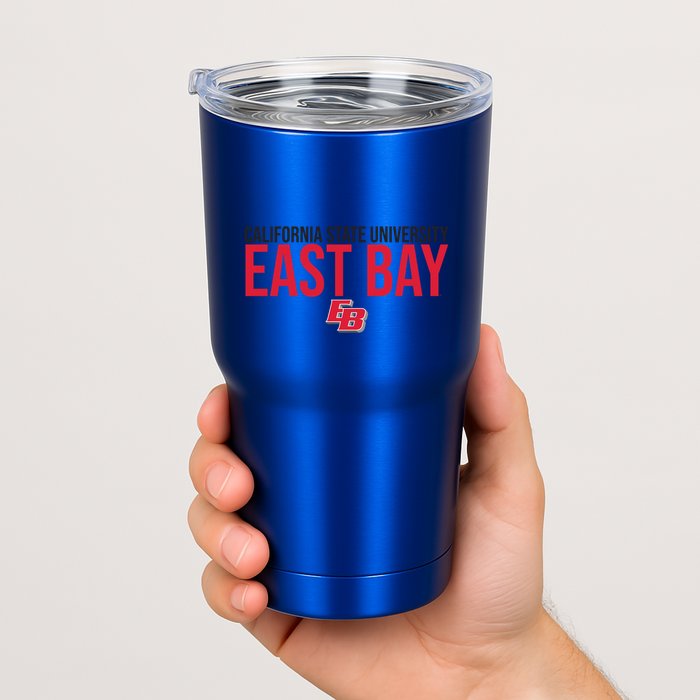 Cal State East Bay Csueb Pioneers Stacked Gift Tumbler
