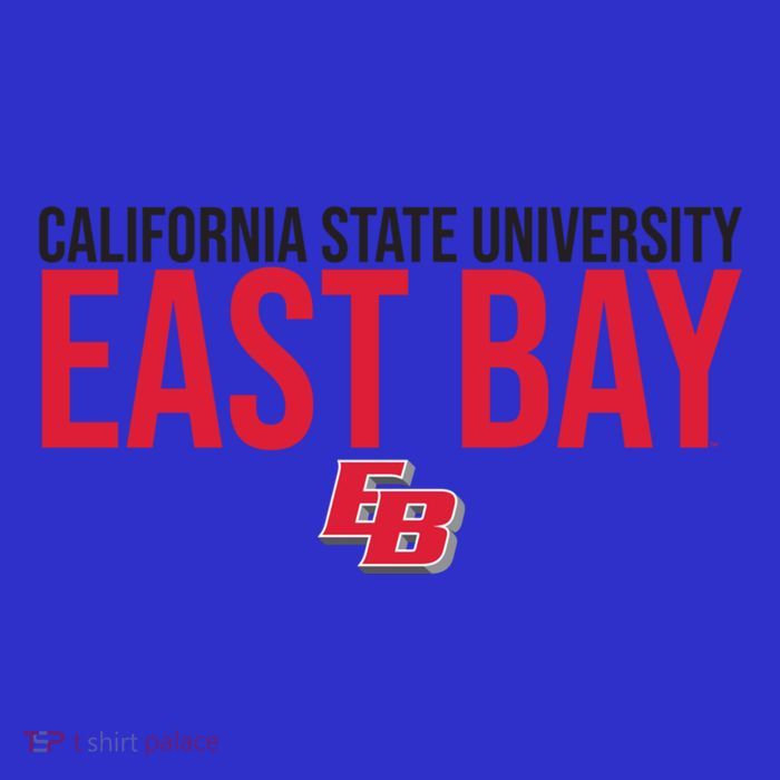 Cal State East Bay Csueb Pioneers Stacked Gift Poster