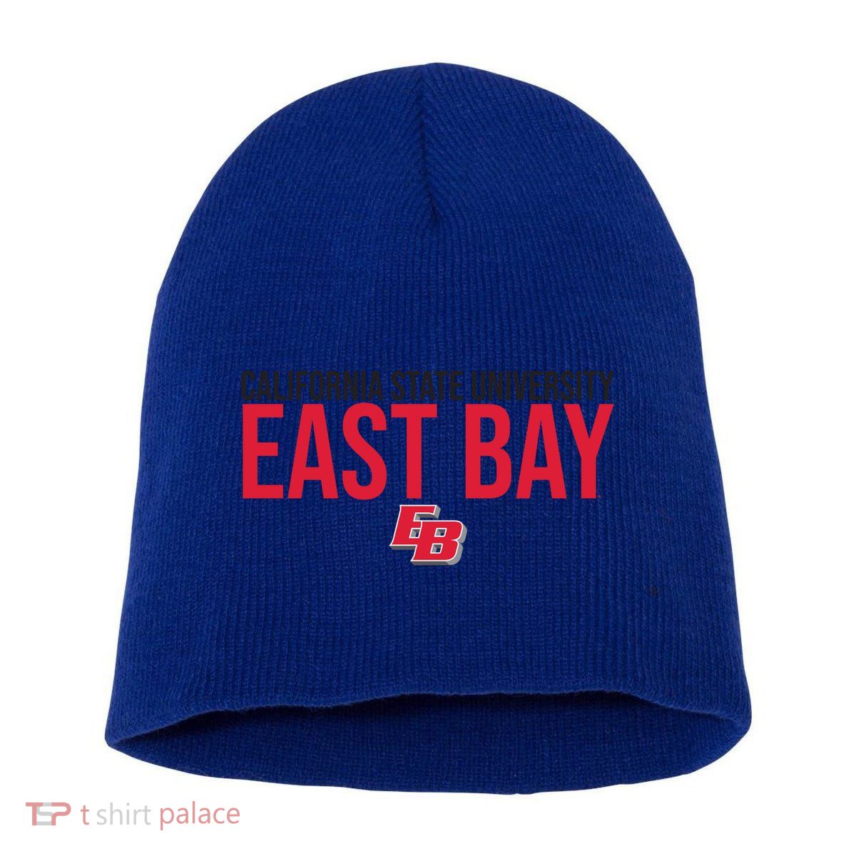Cal State East Bay Csueb Pioneers Stacked Gift Short Acrylic Beanie