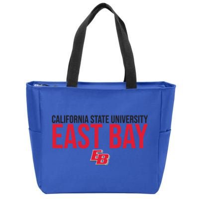 Cal State East Bay Csueb Pioneers Stacked Gift Zip Tote Bag