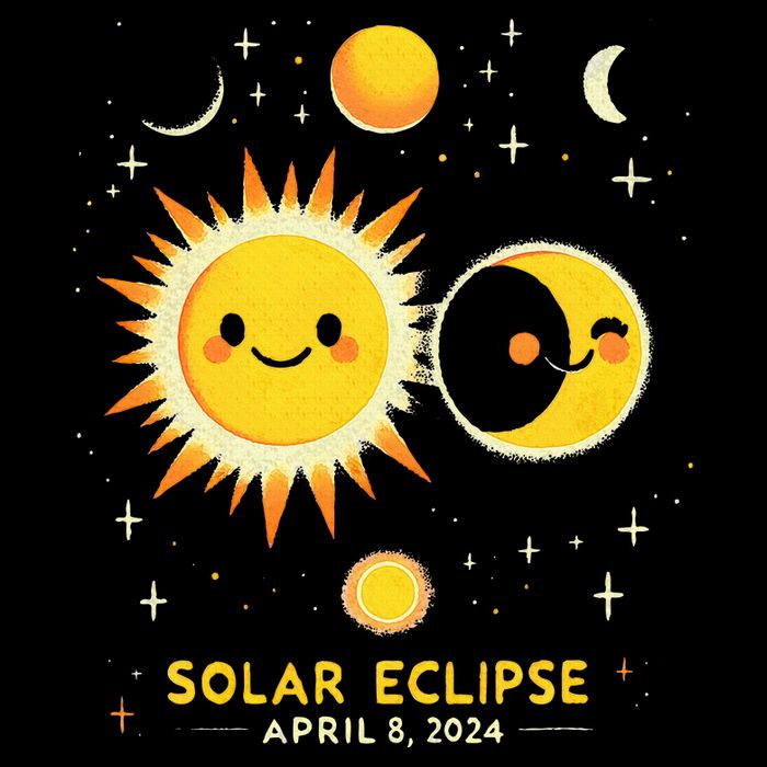 Cute Solar Eclipse April 8 2024 Performance Shirt
