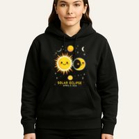 Cute Solar Eclipse April 8 2024 Hoodie