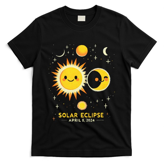 Cute Solar Eclipse April 8 2024 T-Shirt
