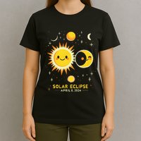 Cute Solar Eclipse April 8 2024 T-Shirt