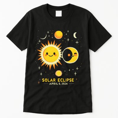 Cute Solar Eclipse April 8 2024 Tall T-Shirt