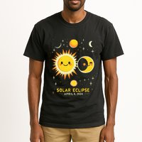 Cute Solar Eclipse April 8 2024 Tall T-Shirt