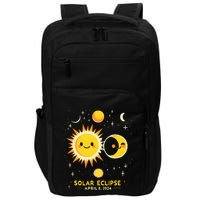 Cute Solar Eclipse April 8 2024 Impact Tech Backpack