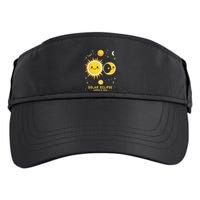 Cute Solar Eclipse April 8 2024 Adult Drive Performance Visor
