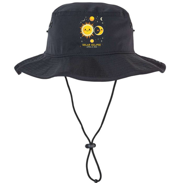 Cute Solar Eclipse April 8 2024 Legacy Cool Fit Booney Bucket Hat