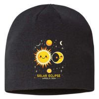Cute Solar Eclipse April 8 2024 Sustainable Beanie