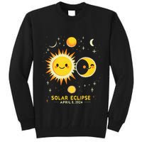 Cute Solar Eclipse April 8 2024 Tall Sweatshirt