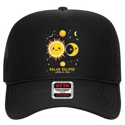 Cute Solar Eclipse April 8 2024 Trucker Hat
