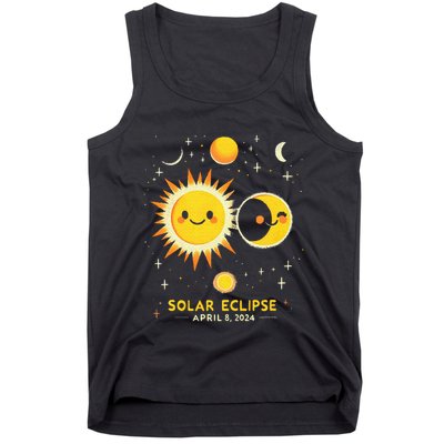 Cute Solar Eclipse April 8 2024 Tank Top