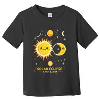 Cute Solar Eclipse April 8 2024 Toddler T-Shirt