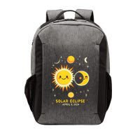 Cute Solar Eclipse April 8 2024 Vector Backpack