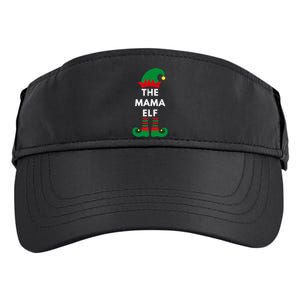 Christmas Santa Elves The Mama Elf Matching Family Gift Adult Drive Performance Visor