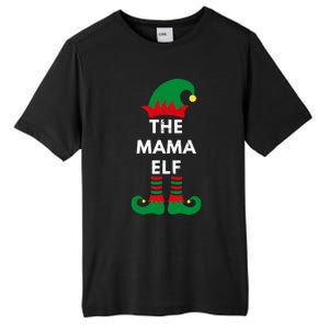 Christmas Santa Elves The Mama Elf Matching Family Gift Tall Fusion ChromaSoft Performance T-Shirt